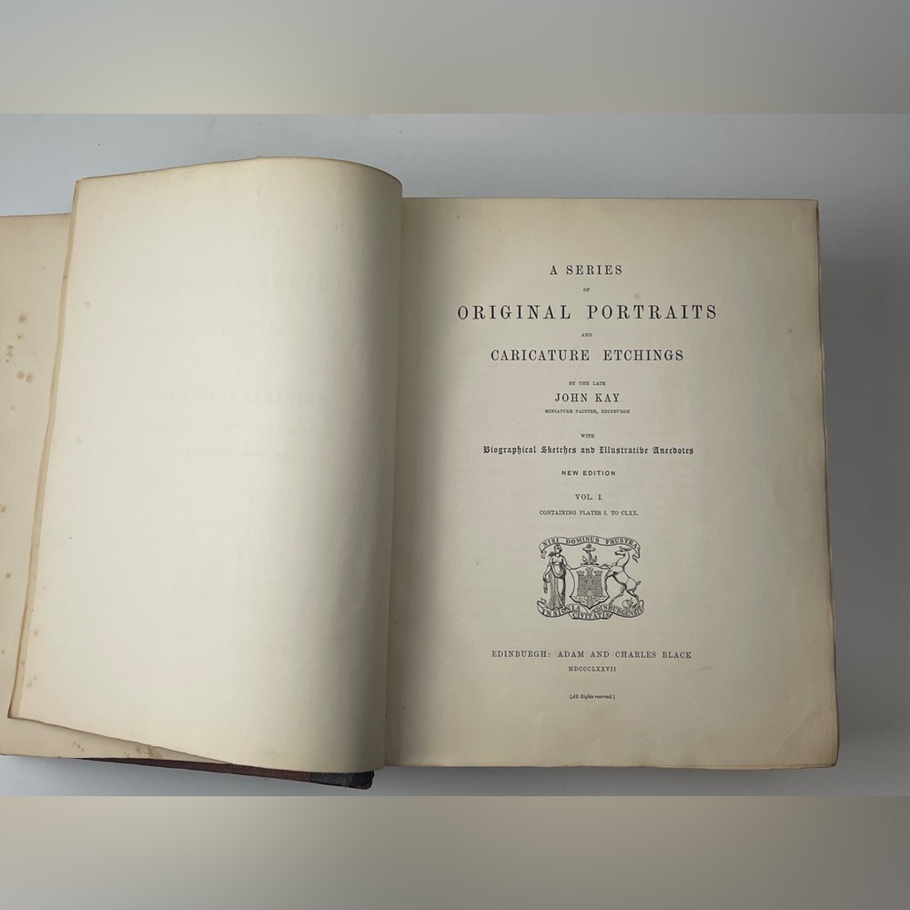 Antique Books: Kays Original Portraits 2 Volume set (PART 2) - Picture 3 of 16